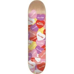  Chocolate Pappalardo Sweethearts Skateboard Deck   8.0 