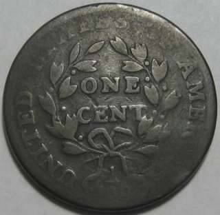 1798 LARGE Cent, VERY EARLY DATE, NICE SURFACES,  