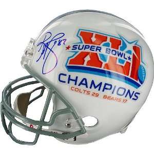  Reggie Wayne Indianapolis Colts Autographed SB XLI Replica 