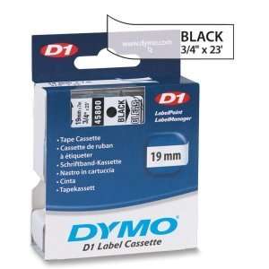  DYMO 45800   D1 Standard Tape Cartridge for Dymo Label 