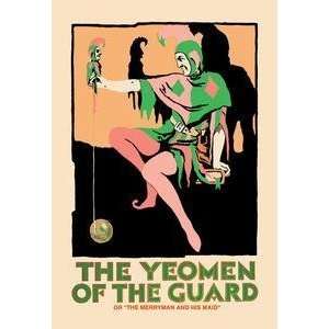  Vintage Art Yeomen of the Guard   The Jester   10319 1 