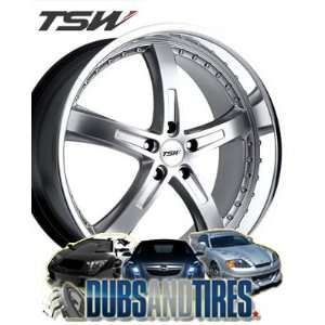  18 Inch 18x8 TSW wheels JARAMA HyperSilver wheels rims 