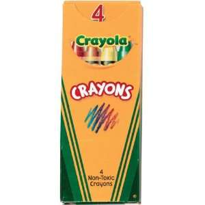  Basic Crayons 4ct Toys & Games