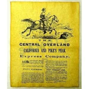  Pony Express 1860 