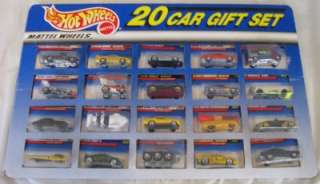 Hot Wheels 20 Car Gift Set dated 1999 #2  