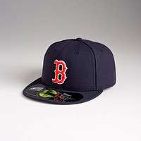 New Era Fitted Cap 5950 Hat MLB Boston Red Sox On Field  