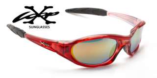 this is a pair of x loop brand sunglasses very cool looking wraparound 