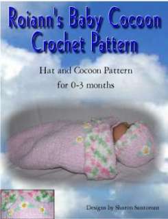   Roiann’s Baby Cocoon Crochet Pattern by Sharon 