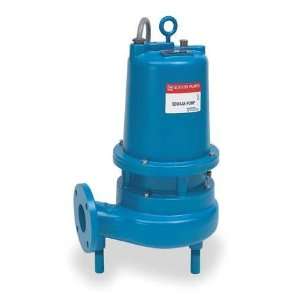  GOULDS WS1534D3 Sewage Pump,1 1/2 HP, 3PH, 460V