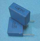 6x 1uf 100V Evox box capacitors, 4x Wima MKS 4 1uf 100v Film 