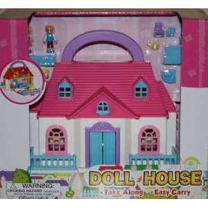  Take Along Doll House Toys & Games