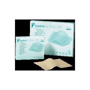 3M Healthcare 8890503 Tegaderm Ag Mesh Dressing with Silver   8 x 8 