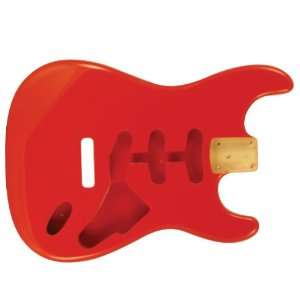  WD STRAT BODY FIESTA RED Musical Instruments