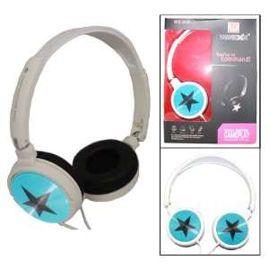  Blue Headsets w/ Star Design Cell Phones & Accessories