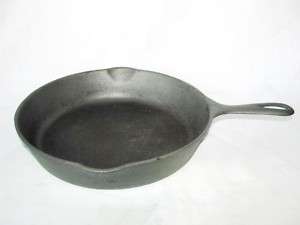   CAST IRON SIDNEY OHIO #8 WAGNER WARE 1058 CAMP FIRE SKILLET PAN FRYER