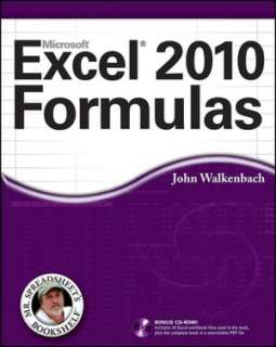   Excel 2010 Bible by John Walkenbach, Wiley, John 