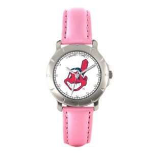 Cleveland Indians Game Time Player Series Pink Strap Ladies MLB Watch