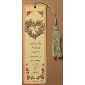  Floral Accents Bookmark