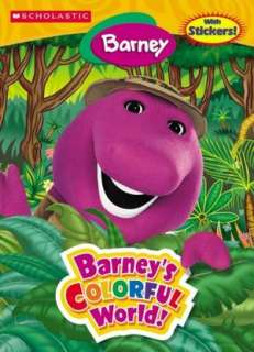   Barneys Colorful World (Barney Series) by Scholastic 