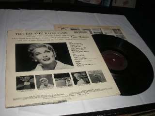 1958 JANE MORGAN The Day The Rains Came KL 1105 LP VG   