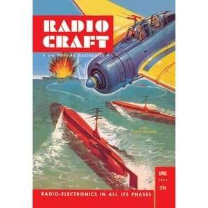  Radio Craft Radio Motored Torpedoes   16x24 Giclee Fine 