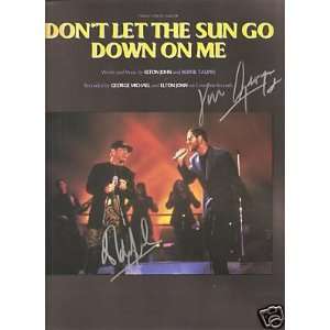    Sheet MusicDont Let The Sun Go Down On Me 89 