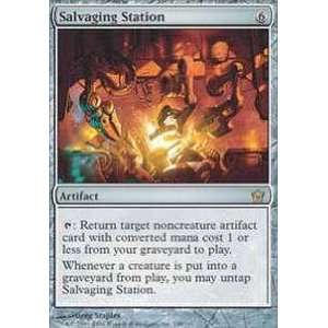  Magic the Gathering   Salvaging Station   Fifth Dawn 
