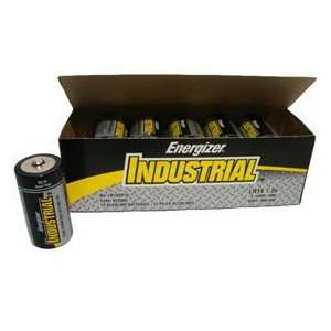  Industrial Alkaline Batteries, C, 1.5 Volts, 12/pack Electronics