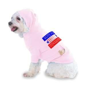  VOTE FOR STENOGRAPHER Hooded (Hoody) T Shirt with pocket 