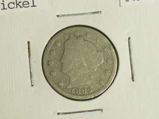 1886 Liberty Nickel (1211 109)  