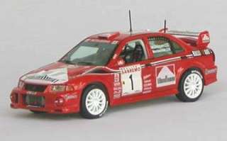 Decal 124 Mitsubishi Lancer Tommi Makinen Rally tamiya  