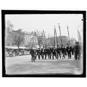   military,ceremony,Grand Army,Republic,Trenton,NJ,1902