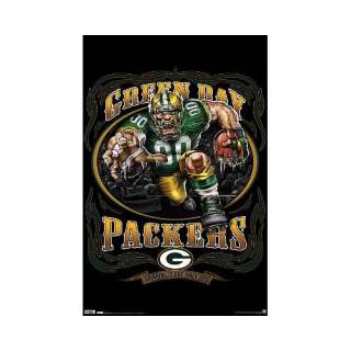   Bay Packers (Mascot, Grinding It Out Since 1921) Sports Poster Print