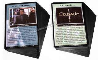 Babylon 5 CCG Crusade Complete Set Uncommon Common Card  