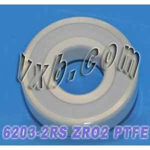 6203 2RS Full Ceramic Sealed Bearing 17x40x12 ZrO2 Ball Bearings 