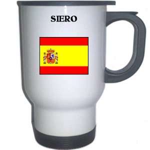  Spain (Espana)   SIERO White Stainless Steel Mug 