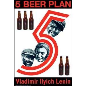  Exclusive By Buyenlarge 5 Beer Plan   Vladimir Ilyich 