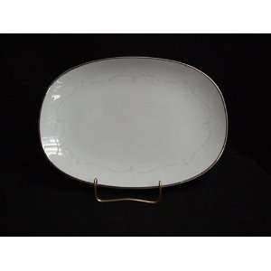    NORITAKE 11 3/4 PLATTER WHITEBROOK (#6441) 