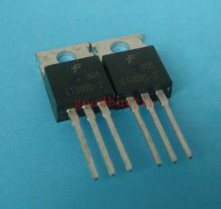 10, Fairchild E13005 2 AMP Output Transistor TO 220  