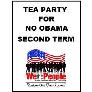  Tea Party Anti Obama Badge