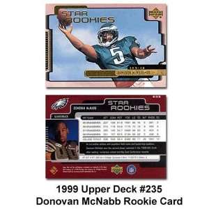  Upper Deck Philadelphia Eagles Donavan McNabb 1999 Rookie 