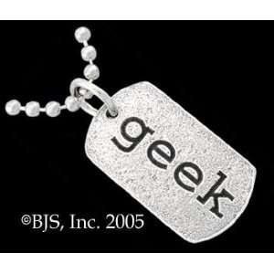 Geek   Geek Tag Necklace