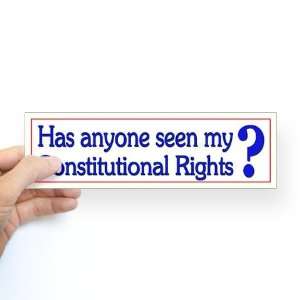  Funny Political Constitution   Sticker Funny Bumper 