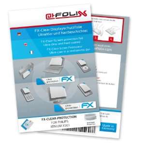  atFoliX FX Clear Invisible screen protector for Philips Xenium 