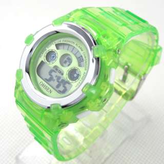 Green Ohsen Children boy girl sport digital new watches  