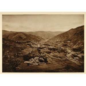   Buddhist Mount Summits Shansi   Original Photogravure