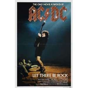 AC/DC Let There Be Rock Movie Poster (27 x 40 Inches   69cm x 102cm 