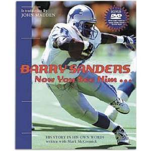  Lions Emmis Books Barry Sanders Now You See Him ( Sanders 
