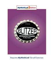   Edition, (0136011322), Robert F Blitzer, Textbooks   