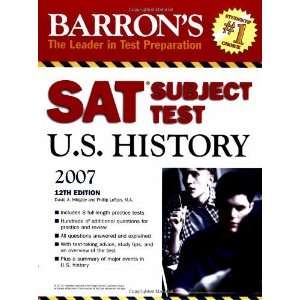  Barrons SAT Subject Test in U.S. History (Barrons How to 